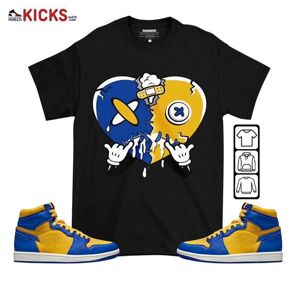 Heart Crying Lover Sneaker Shirt Match 2023 Laney 1s, Jordan 1 Retro High Laney MKO T-Shirt Heart Crying Lover Sneaker Shirt Match 2023 Laney 1s, Jordan 1 Retro High Laney MKO T-Shirt