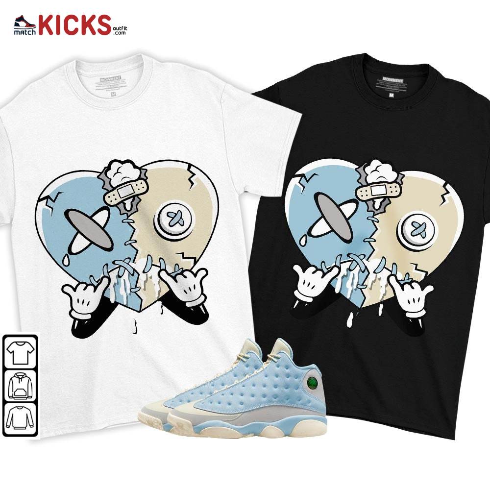 Heart Crying Lover Sneaker Shirt Match SoleFly 13s, Jordan 13 Retro SoleFly MKO T-Shirt Heart Crying Lover Sneaker Shirt Match SoleFly 13s, Jordan 13 Retro SoleFly MKO T-Shirt