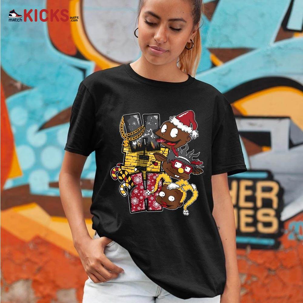 HoHoHo Rugrats Christmas Sneaker Shirt Match Cardinal 7s, Jordan 7 Retro Cardinal MKO T-Shirt HoHoHo Rugrats Christmas Sneaker Shirt Match Cardinal 7s, Jordan 7 Retro Cardinal MKO T-Shirt