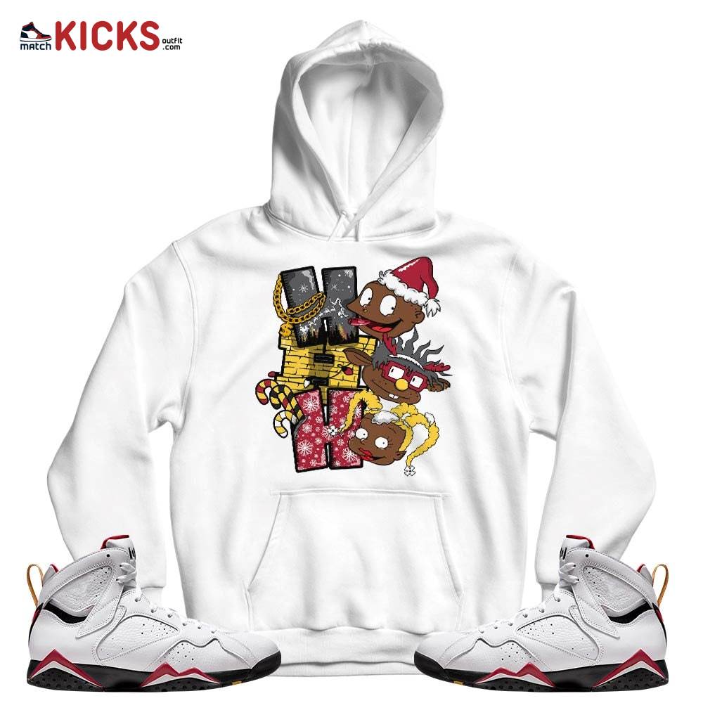 HoHoHo Rugrats Christmas Sneaker Shirt Match Cardinal 7s, Jordan 7 Retro Cardinal MKO T-Shirt HoHoHo Rugrats Christmas Sneaker Shirt Match Cardinal 7s, Jordan 7 Retro Cardinal MKO T-Shirt