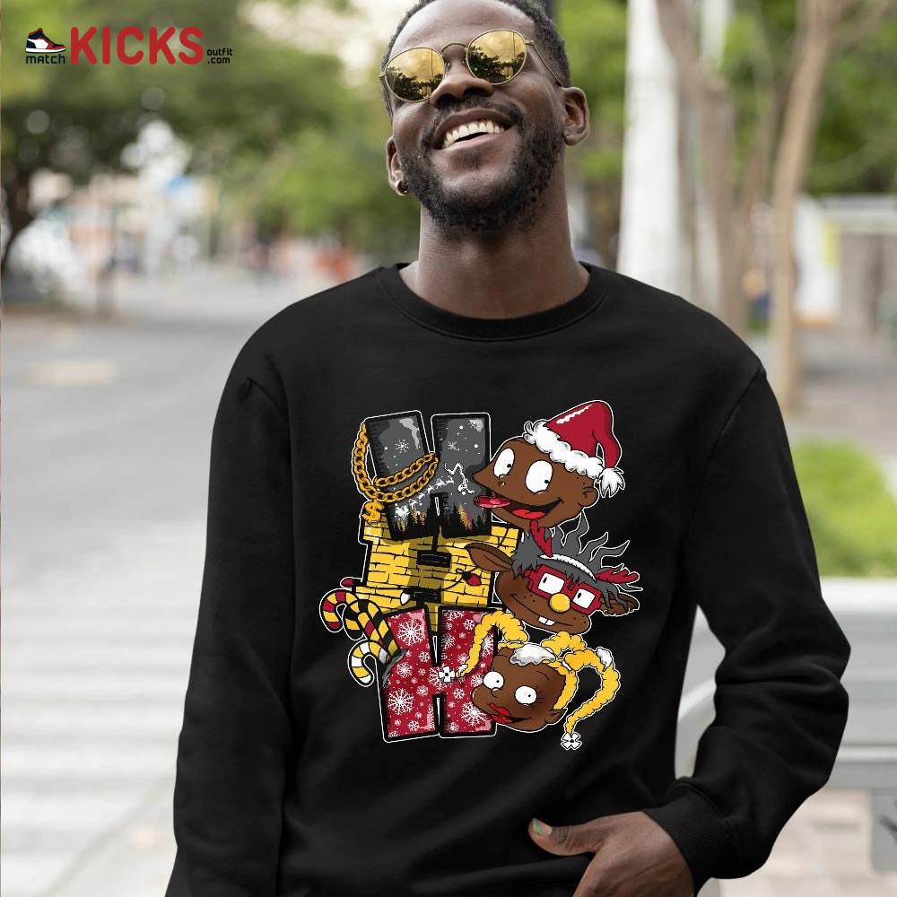 HoHoHo Rugrats Christmas Sneaker Shirt Match Cardinal 7s, Jordan 7 Retro Cardinal MKO T-Shirt HoHoHo Rugrats Christmas Sneaker Shirt Match Cardinal 7s, Jordan 7 Retro Cardinal MKO T-Shirt