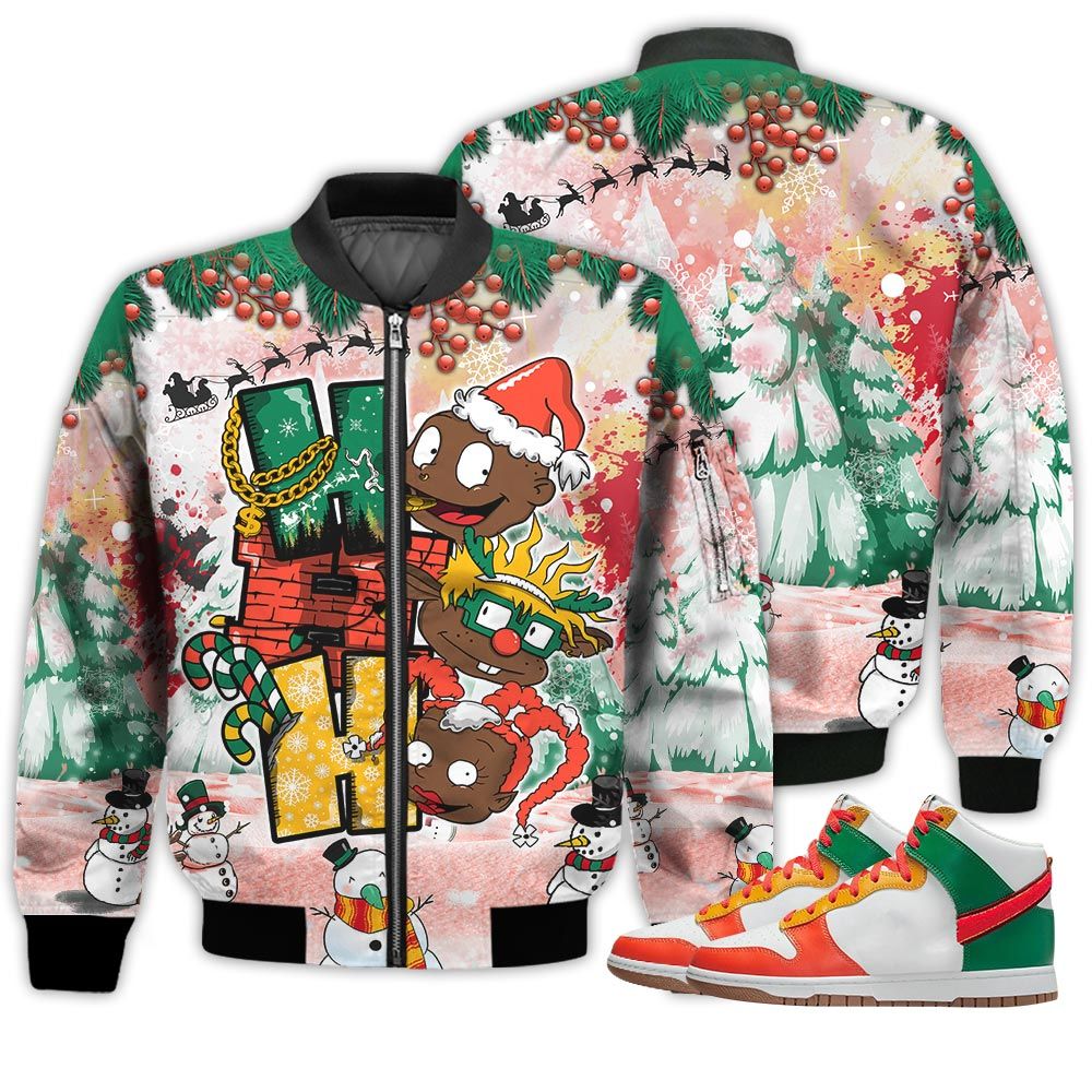 Hohoho Rugrats Christmas Sneaker Shirt Match Chenille Swoosh, Dunk High Chenille Swoosh Hoodie Sweatshirt Tee All Over Print MKO Shirt Hohoho Rugrats Christmas Sneaker Shirt Match Chenille Swoosh, Dunk High Chenille Swoosh Hoodie Sweatshirt Tee All Over Print MKO Shirt