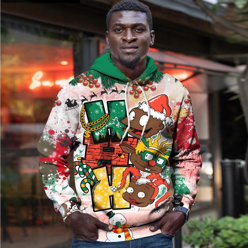 Hohoho Rugrats Christmas Sneaker Shirt Match Chenille Swoosh, Dunk High Chenille Swoosh Hoodie Sweatshirt Tee All Over Print MKO Shirt Hohoho Rugrats Christmas Sneaker Shirt Match Chenille Swoosh, Dunk High Chenille Swoosh Hoodie Sweatshirt Tee All Over Print MKO Shirt