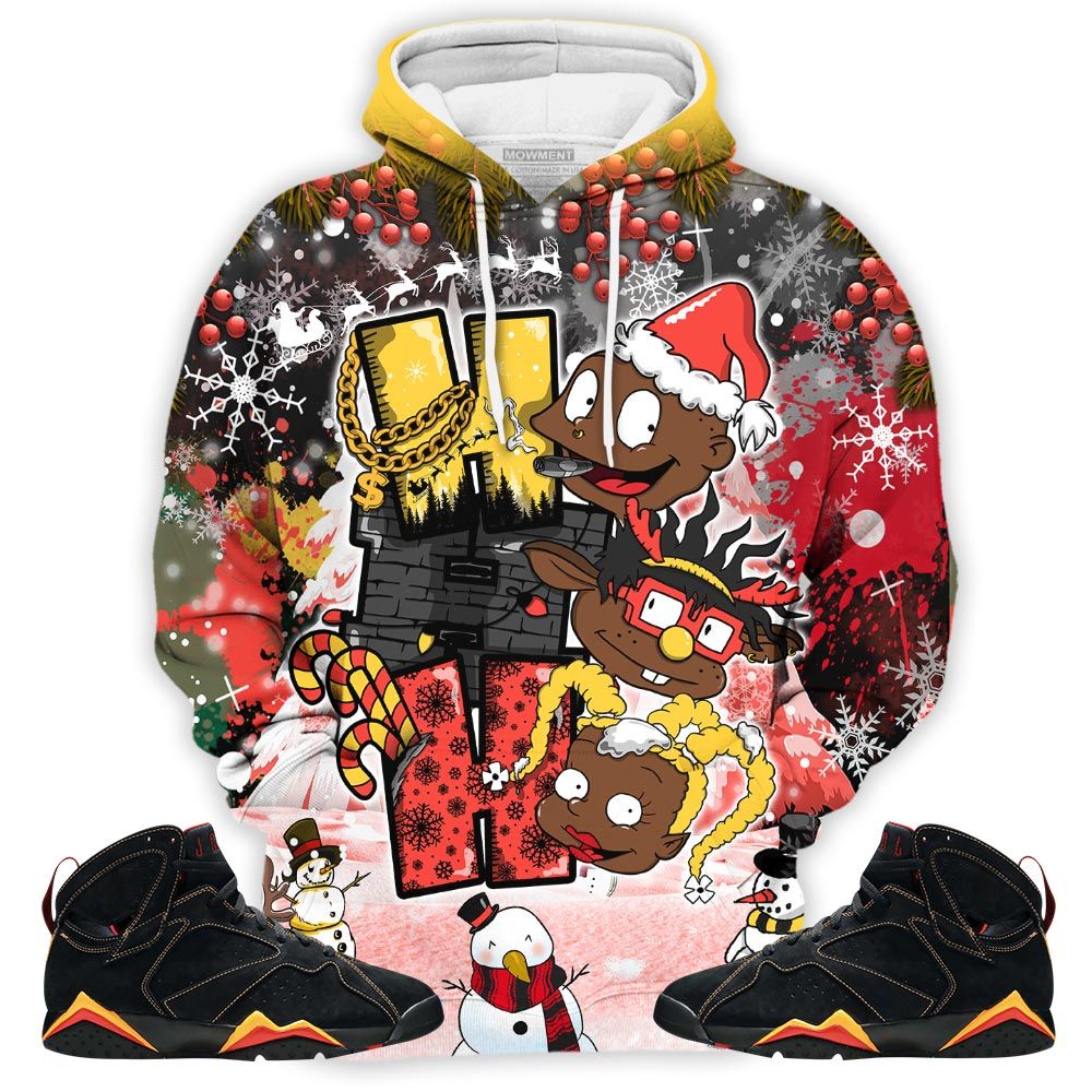 Hohoho Rugrats Christmas Sneaker Shirt Match Citrus 7S, Jordan 7 Retro Citrus Hoodie Sweatshirt Tee All Over Print MKO Shirt Hohoho Rugrats Christmas Sneaker Shirt Match Citrus 7S, Jordan 7 Retro Citrus Hoodie Sweatshirt Tee All Over Print MKO Shirt
