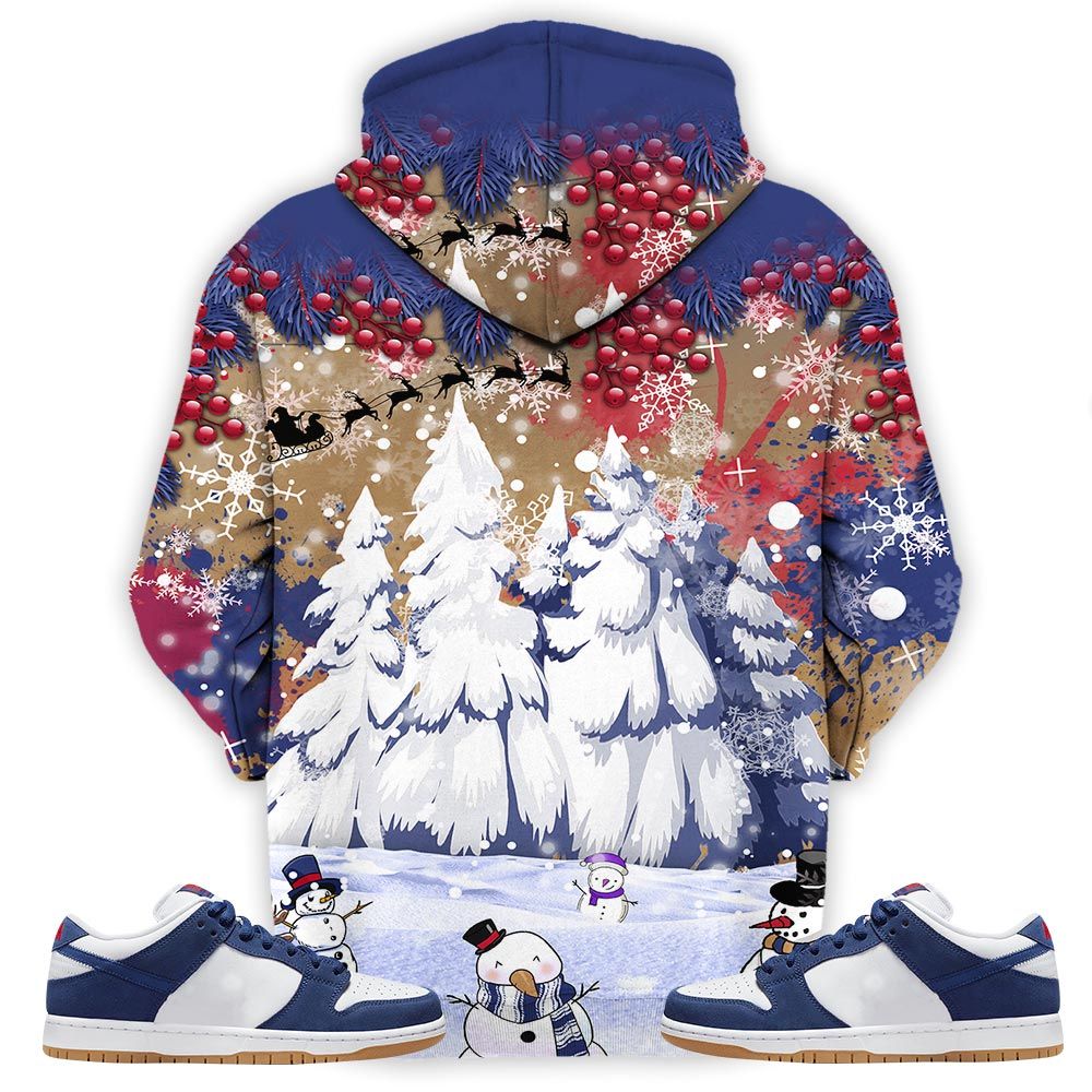 Hohoho Rugrats Christmas Sneaker Shirt Match Dunk Low Dodgers, Sb Dunk Low Premium Deep Royal Blue Hoodie Sweatshirt Tee All Over Print MKO Shirt