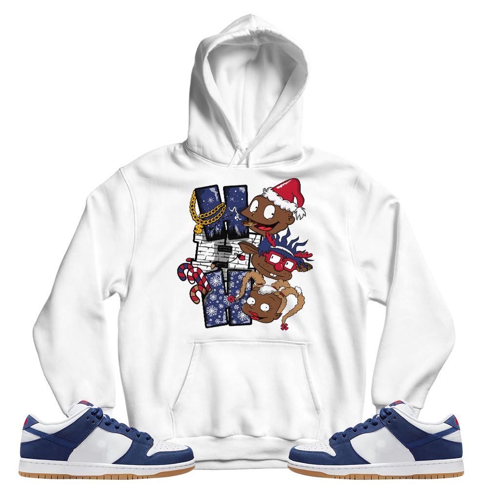 HoHoHo Rugrats Christmas Sneaker Shirt Match Dunk Low Dodgers, SB Dunk Low Premium Deep Royal Blue MKO T-Shirt HoHoHo Rugrats Christmas Sneaker Shirt Match Dunk Low Dodgers, SB Dunk Low Premium Deep Royal Blue MKO T-Shirt