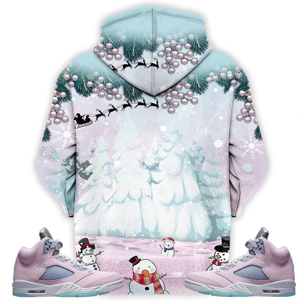 Hohoho Rugrats Christmas Sneaker Shirt Match Easter 5S, Jordan 5 Retro Easter Hoodie Sweatshirt Tee All Over Print MKO Shirt