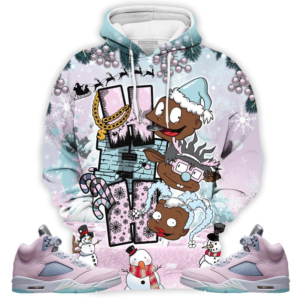 Hohoho Rugrats Christmas Sneaker Shirt Match Easter 5S, Jordan 5 Retro Easter Hoodie Sweatshirt Tee All Over Print MKO Shirt Hohoho Rugrats Christmas Sneaker Shirt Match Easter 5S, Jordan 5 Retro Easter Hoodie Sweatshirt Tee All Over Print MKO Shirt