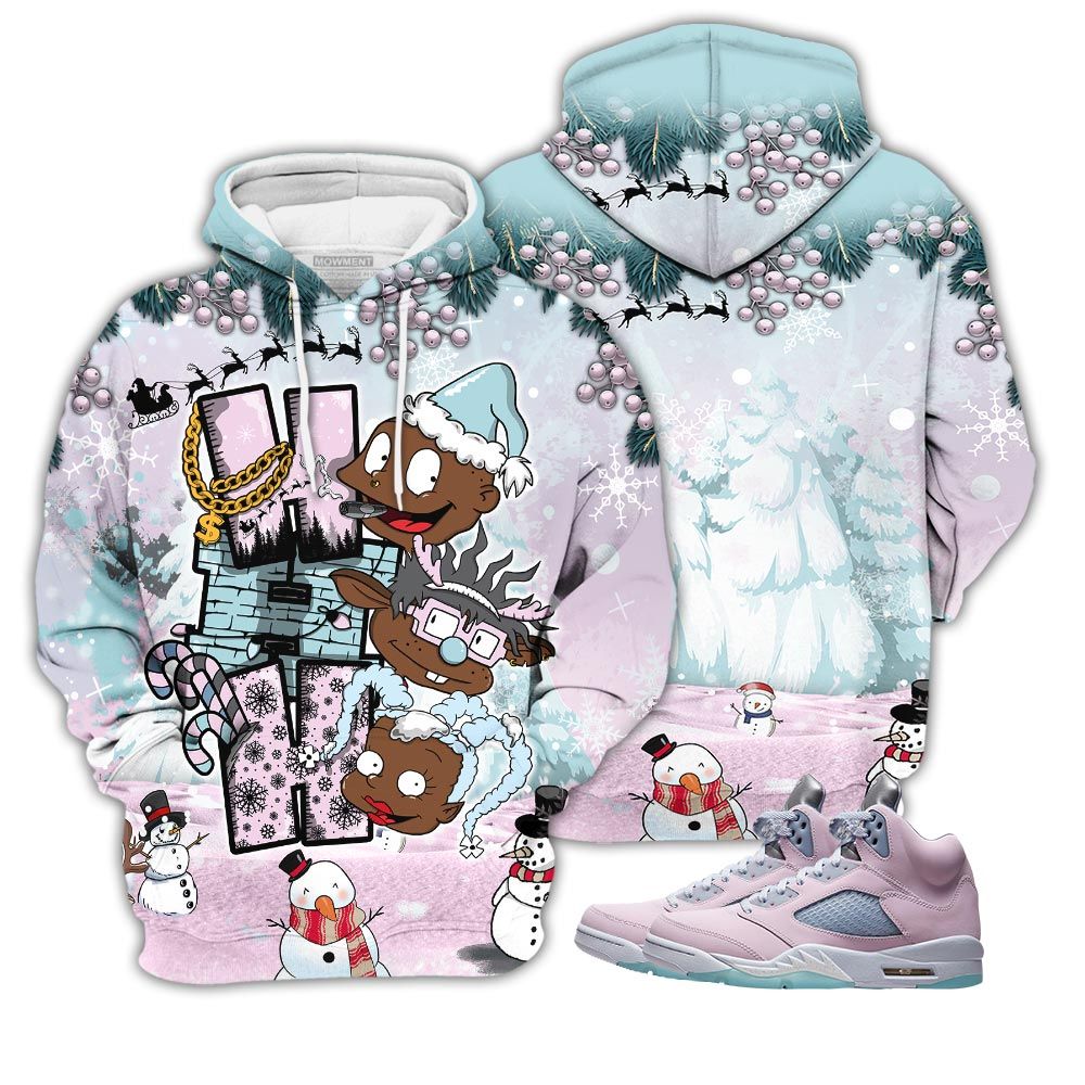 Hohoho Rugrats Christmas Sneaker Shirt Match Easter 5S, Jordan 5 Retro Easter Hoodie Sweatshirt Tee All Over Print MKO Shirt Hohoho Rugrats Christmas Sneaker Shirt Match Easter 5S, Jordan 5 Retro Easter Hoodie Sweatshirt Tee All Over Print MKO Shirt