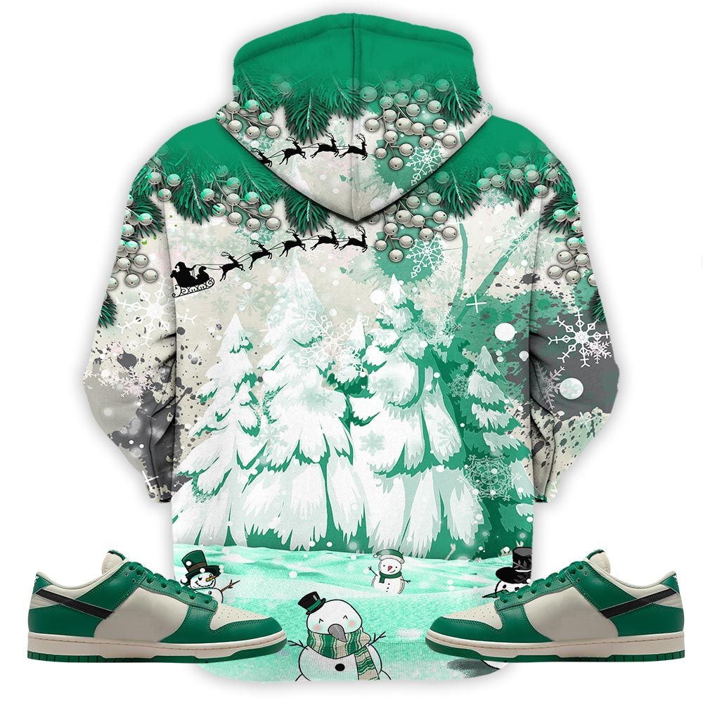 Hohoho Rugrats Christmas Sneaker Shirt Match Low Lottery Green, Dunk Low Lottery Green Hoodie Sweatshirt Tee All Over Print MKO Shirt