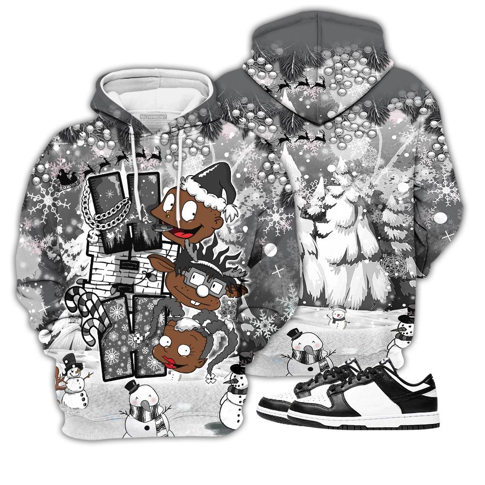 Hohoho Rugrats Christmas Sneaker Shirt Match Low Panda Black White, Dunk Low Panda 2022 Hoodie Sweatshirt Tee All Over Print MKO Shirt Hohoho Rugrats Christmas Sneaker Shirt Match Low Panda Black White, Dunk Low Panda 2022 Hoodie Sweatshirt Tee All Over Print MKO Shirt