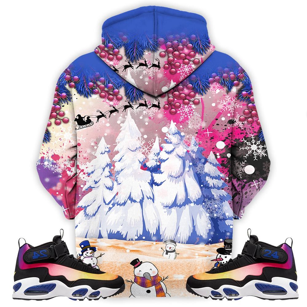 Hohoho Rugrats Christmas Sneaker Shirt Match Max 1 Los Angeles, Air Griffey Max 1 Los Angeles Hoodie Sweatshirt Tee All Over Print MKO Shirt
