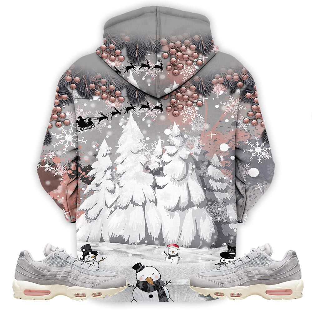Hohoho Rugrats Christmas Sneaker Shirt Match Max Grey Fog 95S, Air Max 95 Grey Fog Hoodie Sweatshirt Tee All Over Print MKO Shirt