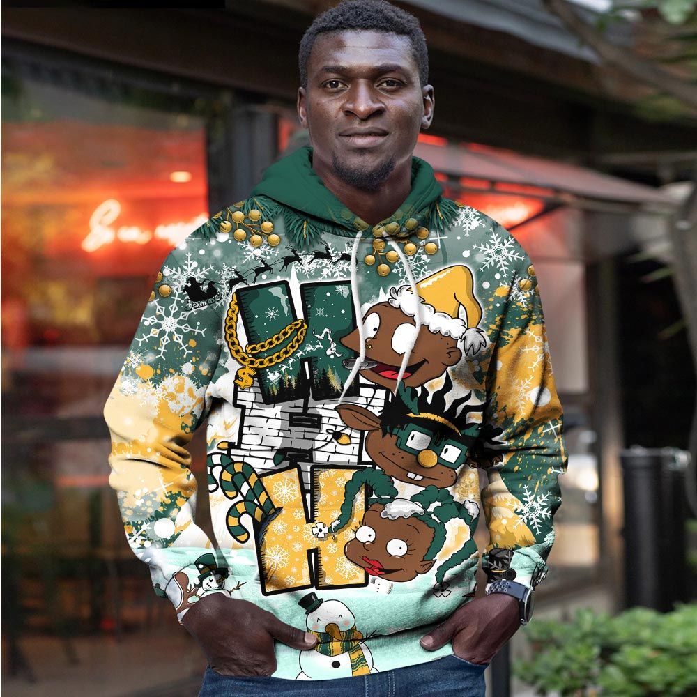 Hohoho Rugrats Christmas Sneaker Shirt Match Mid Sonics 1S, Jordan 1 Mid Sonics Noble Green Pollen Hoodie Sweatshirt Tee All Over Print MKO Shirt Hohoho Rugrats Christmas Sneaker Shirt Match Mid Sonics 1S, Jordan 1 Mid Sonics Noble Green Pollen Hoodie Sweatshirt Tee All Over Print MKO Shirt