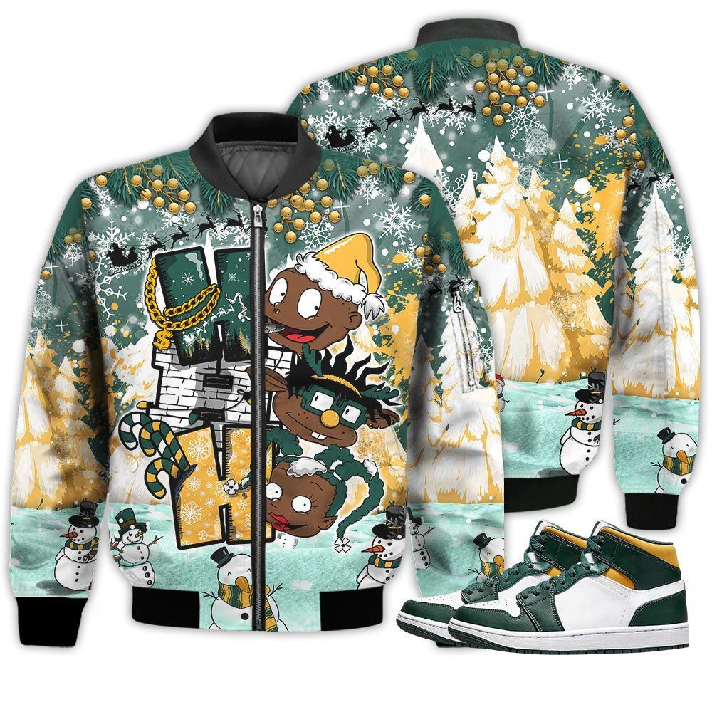 Hohoho Rugrats Christmas Sneaker Shirt Match Mid Sonics 1S, Jordan 1 Mid Sonics Noble Green Pollen Hoodie Sweatshirt Tee All Over Print MKO Shirt Hohoho Rugrats Christmas Sneaker Shirt Match Mid Sonics 1S, Jordan 1 Mid Sonics Noble Green Pollen Hoodie Sweatshirt Tee All Over Print MKO Shirt
