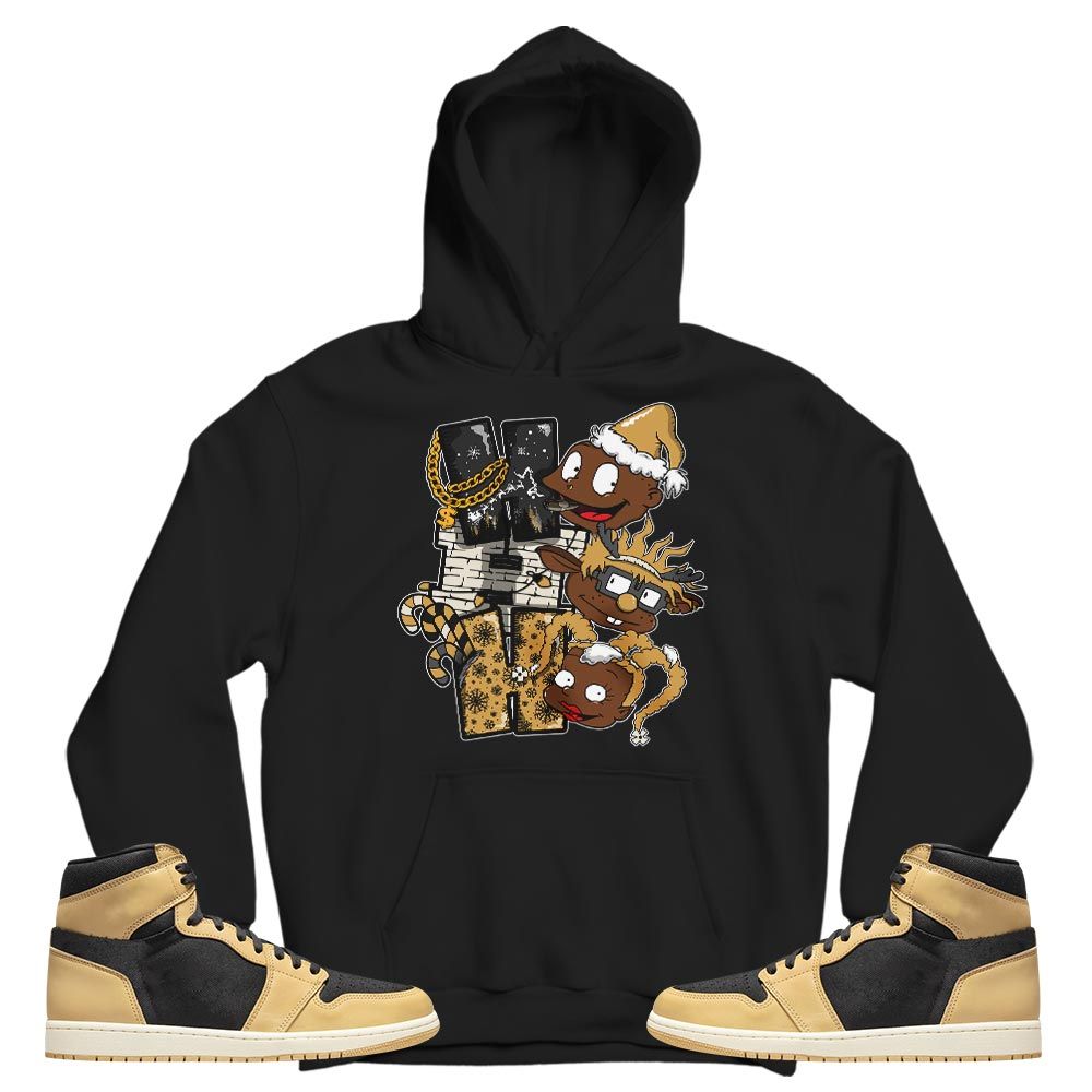 HoHoHo Rugrats Christmas Sneaker Shirt Match OG Heirloom 1s, Jordan 1 Retro High OG Heirloom MKO T-Shirt