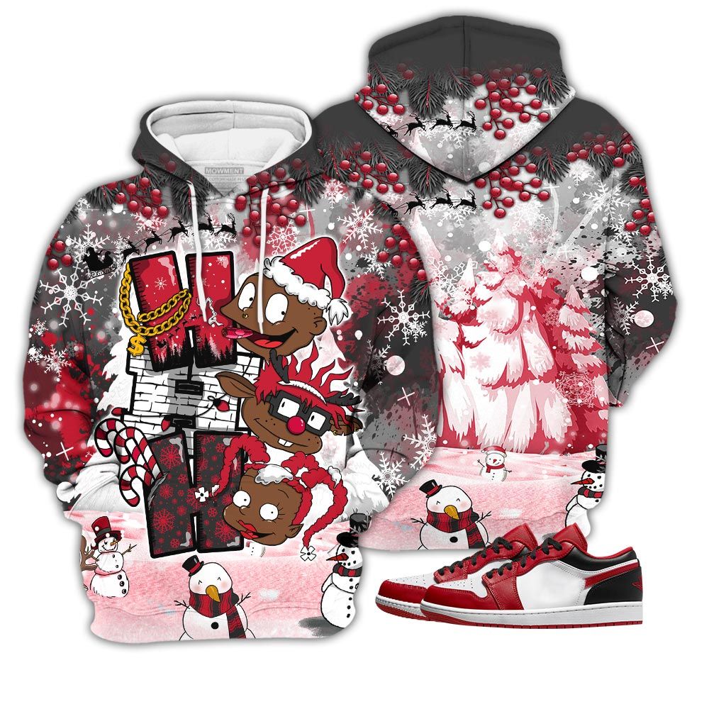 Hohoho Rugrats Christmas Sneaker Shirt Match Reverse Black Toe 1S, Jordan 1 Low Reverse Black Toe Hoodie Sweatshirt Tee All Over Print MKO Shirt Hohoho Rugrats Christmas Sneaker Shirt Match Reverse Black Toe 1S, Jordan 1 Low Reverse Black Toe Hoodie Sweatshirt Tee All Over Print MKO Shirt