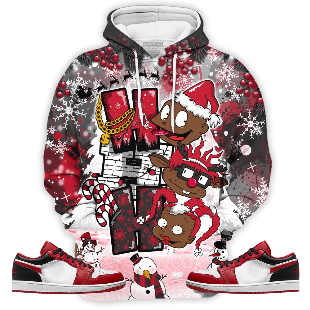 Hohoho Rugrats Christmas Sneaker Shirt Match Reverse Black Toe 1S, Jordan 1 Low Reverse Black Toe Hoodie Sweatshirt Tee All Over Print MKO Shirt Hohoho Rugrats Christmas Sneaker Shirt Match Reverse Black Toe 1S, Jordan 1 Low Reverse Black Toe Hoodie Sweatshirt Tee All Over Print MKO Shirt