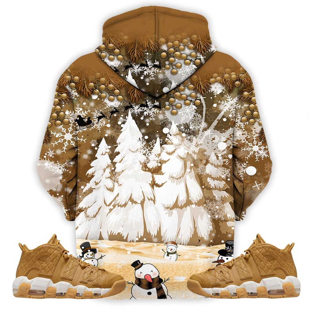Hohoho Rugrats Christmas Sneaker Shirt Match Uptempo Quilted, Air More Uptempo Quilted Hoodie Sweatshirt Tee All Over Print MKO Shirt