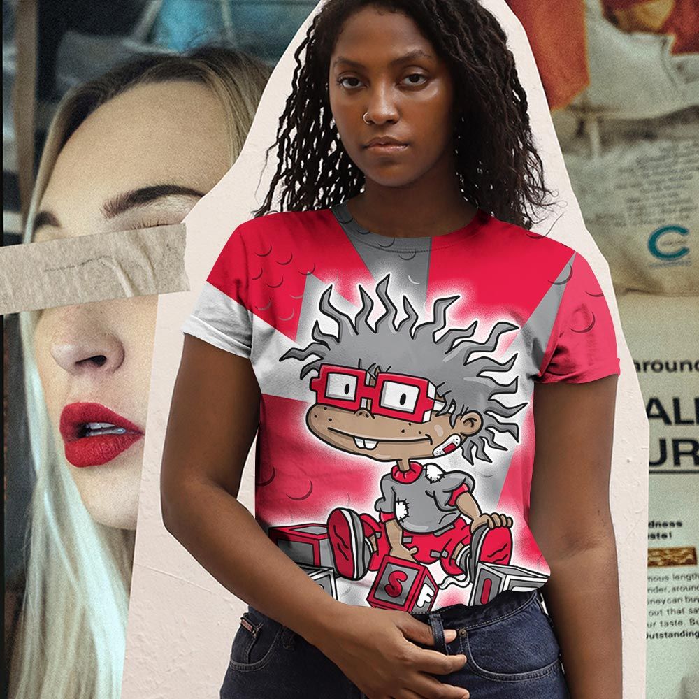 Homie Chuckie Rugrats Misfit Sneaker Shirt Match Grey Fire Red 9S, Jordan 9 Retro Fire Red Hoodie Sweatshirt Tee All Over Print MKO Shirt Homie Chuckie Rugrats Misfit Sneaker Shirt Match Grey Fire Red 9S, Jordan 9 Retro Fire Red Hoodie Sweatshirt Tee All Over Print MKO Shirt