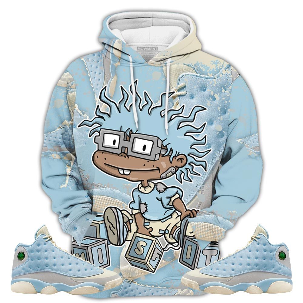 Homie Chuckie Rugrats Misfit Sneaker Shirt Match Solefly 13S, Jordan 13 Retro Solefly Hoodie Sweatshirt Tee All Over Print MKO Shirt