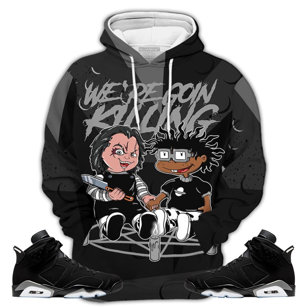 Homie Chucky Chuckie Horror Sneaker Shirt Match Retro Metallic Silver 6S, Jordan 6 Black Chrome Hoodie Sweatshirt Tee All Over Print MKO Shirt Homie Chucky Chuckie Horror Sneaker Shirt Match Retro Metallic Silver 6S, Jordan 6 Black Chrome Hoodie Sweatshirt Tee All Over Print MKO Shirt