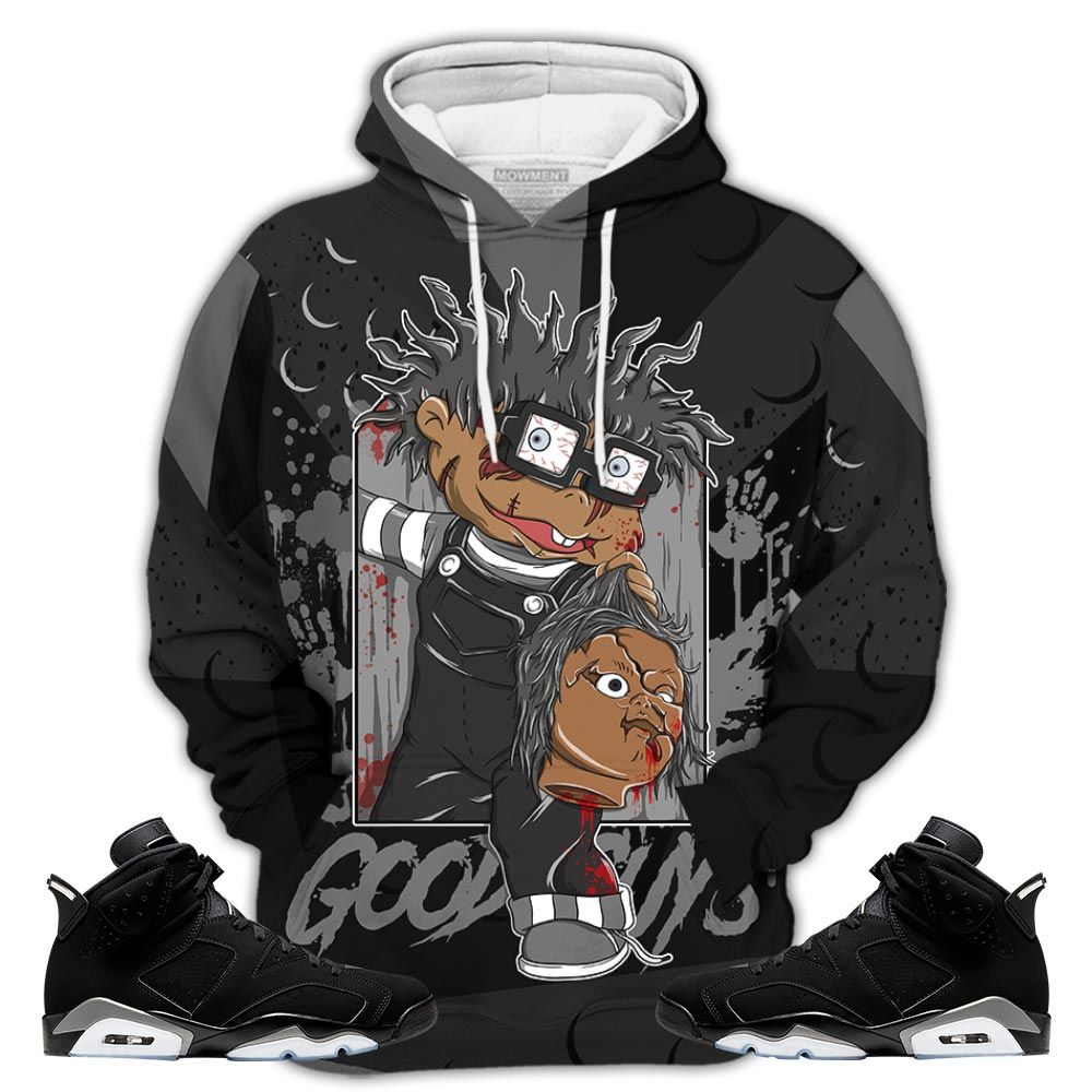 Homie Chucky Chuckie Sneaker Shirt Match Retro Metallic Silver 6S, Jordan 6 Black Chrome Hoodie Sweatshirt Tee All Over Print MKO Shirt Homie Chucky Chuckie Sneaker Shirt Match Retro Metallic Silver 6S, Jordan 6 Black Chrome Hoodie Sweatshirt Tee All Over Print MKO Shirt