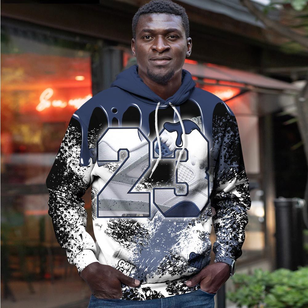 Homie Design Number 23 Drip Shoes Sneaker Shirt Match Midnight Navy 4S, Jordan 4 Retro Midnight Navy Hoodie Sweatshirt Tee All Over Print MKO Shirt Homie Design Number 23 Drip Shoes Sneaker Shirt Match Midnight Navy 4S, Jordan 4 Retro Midnight Navy Hoodie Sweatshirt Tee All Over Print MKO Shirt