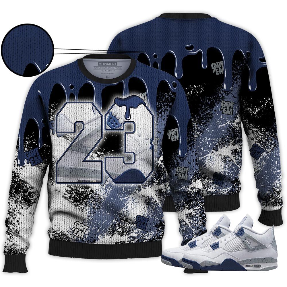Homie Design Number 23 Drip Shoes Sneaker Shirt Match Midnight Navy 4S, Jordan 4 Retro Midnight Navy Hoodie Sweatshirt Tee All Over Print MKO Shirt Homie Design Number 23 Drip Shoes Sneaker Shirt Match Midnight Navy 4S, Jordan 4 Retro Midnight Navy Hoodie Sweatshirt Tee All Over Print MKO Shirt