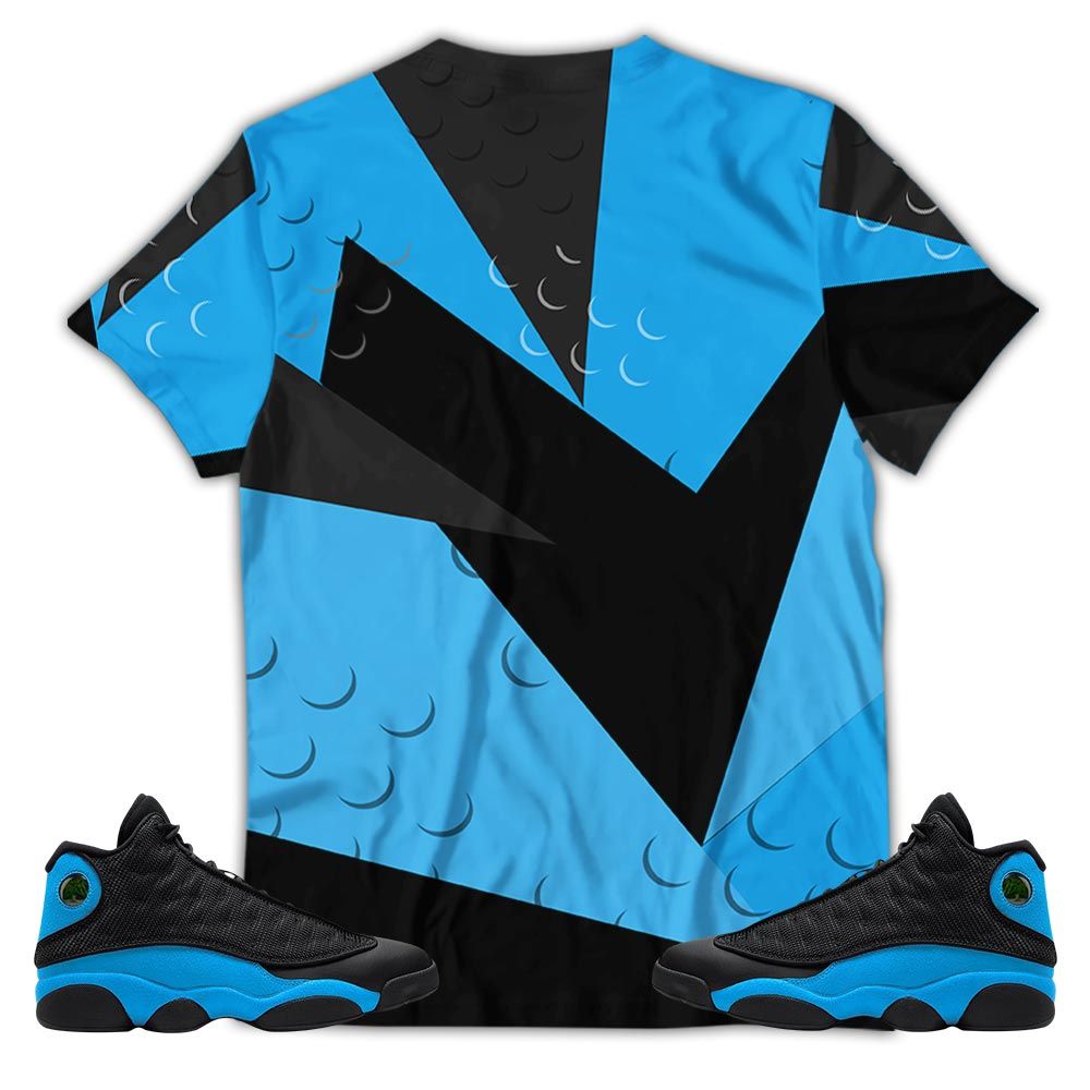 Homie Diamond Lips Sneaker Shirt Match Black University Blue 13S, Jordan 13 Black University Blue 2022 Hoodie Sweatshirt Tee All Over Print MKO Shirt