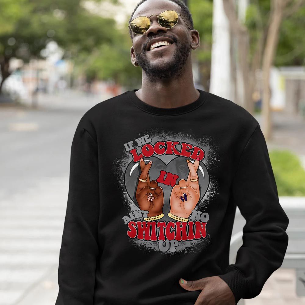 Homie If We Locked In Sneaker Shirt Match 14 Low Metallic Silver, Jordan 14 Metallic Silver MKO T-Shirt Homie If We Locked In Sneaker Shirt Match 14 Low Metallic Silver, Jordan 14 Metallic Silver MKO T-Shirt