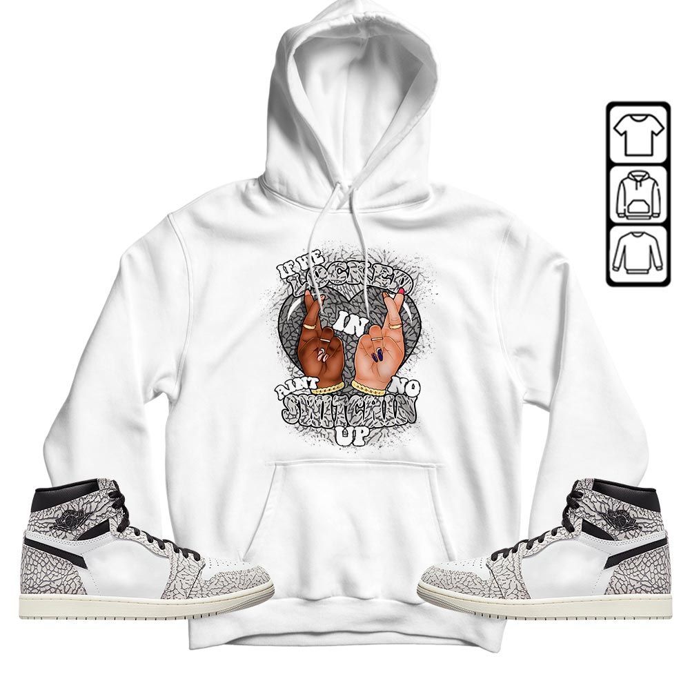 Homie If We Locked In Sneaker Shirt Match OG Elephant 1s, Jordan 1 White Cement MKO T-Shirt Homie If We Locked In Sneaker Shirt Match OG Elephant 1s, Jordan 1 White Cement MKO T-Shirt