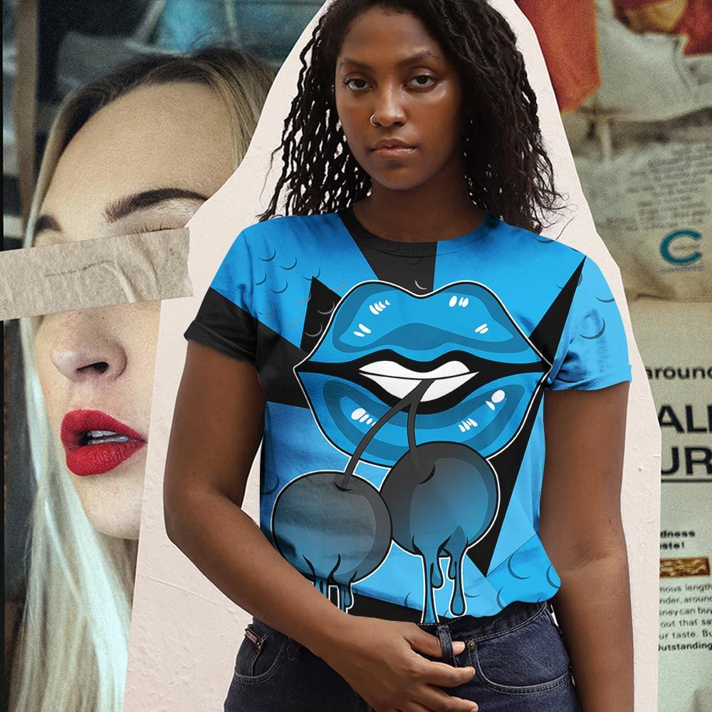 Homie Luscious Lips Drip Sneaker Shirt Match Black University Blue 13S, Jordan 13 Black University Blue 2022 Hoodie Sweatshirt Tee All Over Print MKO Shirt Homie Luscious Lips Drip Sneaker Shirt Match Black University Blue 13S, Jordan 13 Black University Blue 2022 Hoodie Sweatshirt Tee All Over Print MKO Shirt