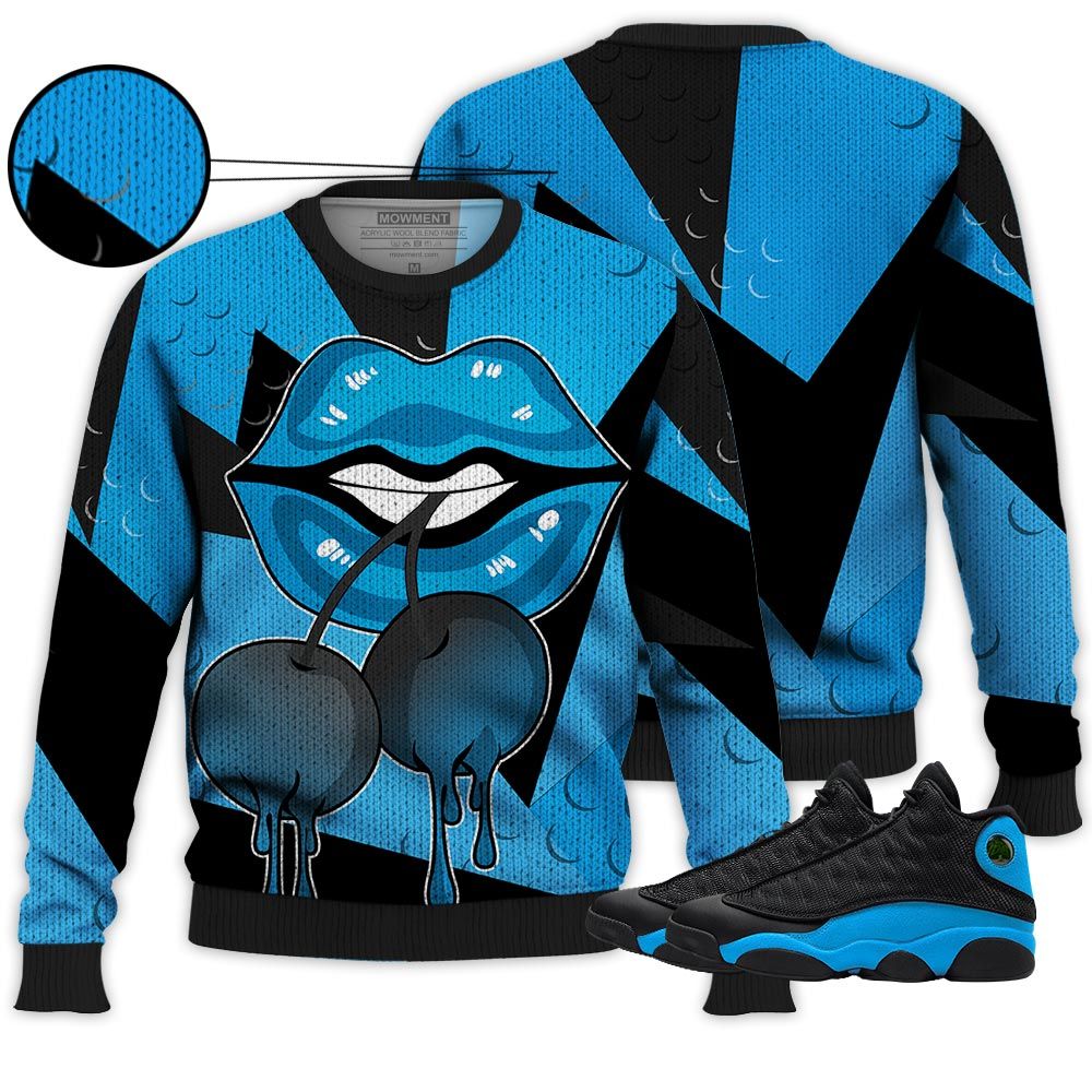 Homie Luscious Lips Drip Sneaker Shirt Match Black University Blue 13S, Jordan 13 Black University Blue 2022 Hoodie Sweatshirt Tee All Over Print MKO Shirt Homie Luscious Lips Drip Sneaker Shirt Match Black University Blue 13S, Jordan 13 Black University Blue 2022 Hoodie Sweatshirt Tee All Over Print MKO Shirt