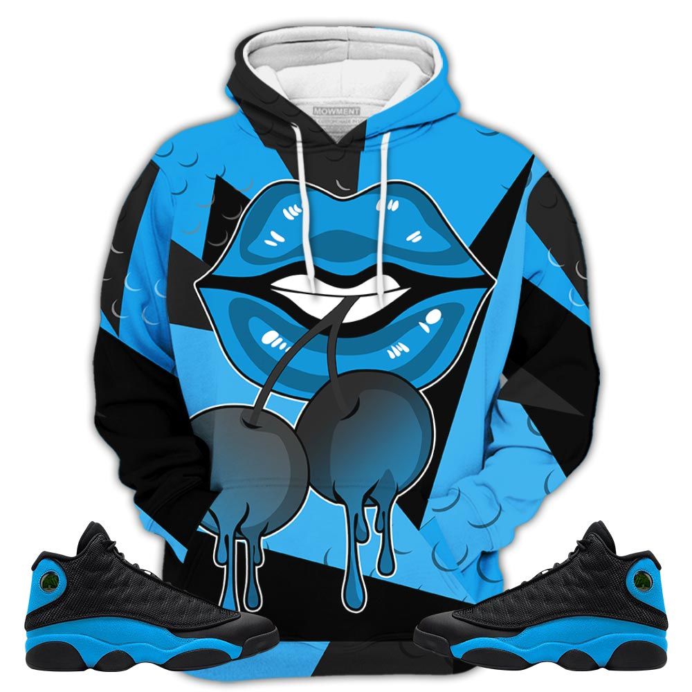 Homie Luscious Lips Drip Sneaker Shirt Match Black University Blue 13S, Jordan 13 Black University Blue 2022 Hoodie Sweatshirt Tee All Over Print MKO Shirt Homie Luscious Lips Drip Sneaker Shirt Match Black University Blue 13S, Jordan 13 Black University Blue 2022 Hoodie Sweatshirt Tee All Over Print MKO Shirt