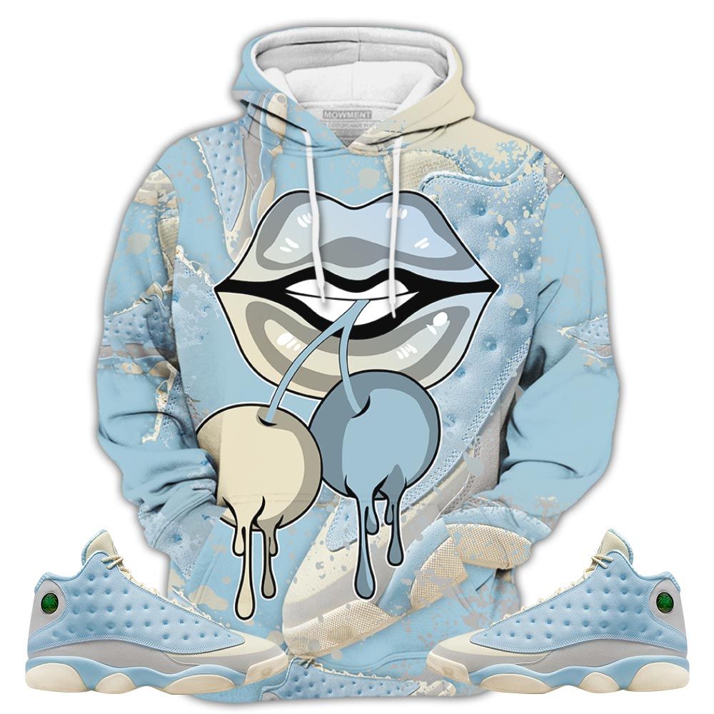 Homie Luscious Lips Drip Sneaker Shirt Match Solefly 13S, Jordan 13 Retro Solefly Hoodie Sweatshirt Tee All Over Print MKO Shirt