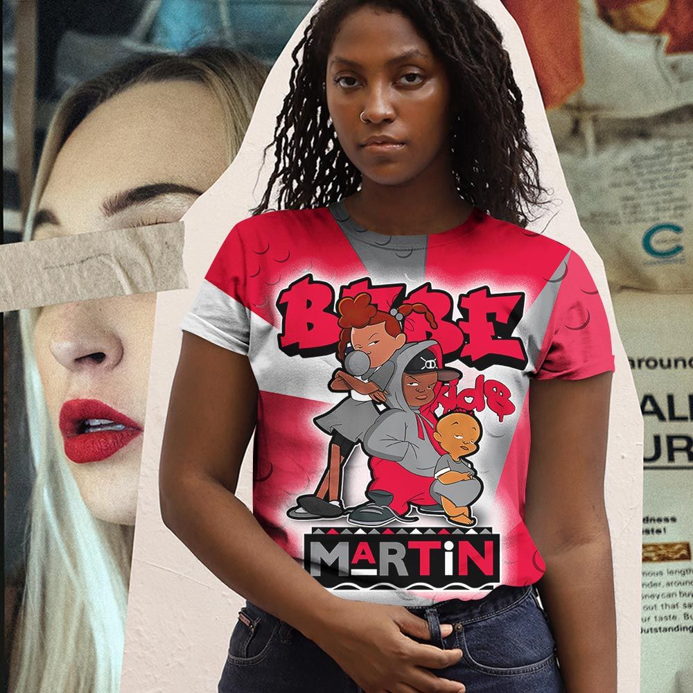 Homie Martin Babes Kids 90S Sneaker Shirt Match Grey Fire Red 9S, Jordan 9 Retro Fire Red Hoodie Sweatshirt Tee All Over Print MKO Shirt Homie Martin Babes Kids 90S Sneaker Shirt Match Grey Fire Red 9S, Jordan 9 Retro Fire Red Hoodie Sweatshirt Tee All Over Print MKO Shirt