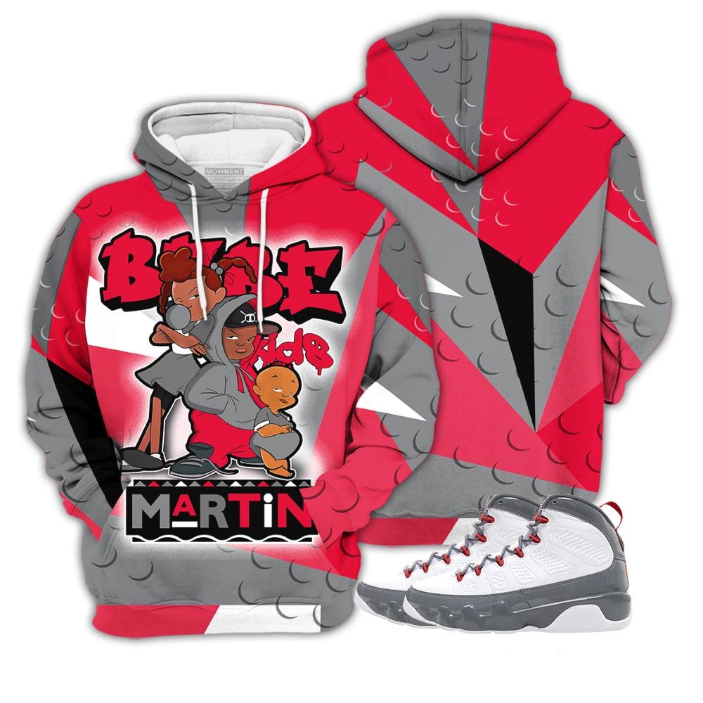 Homie Martin Babes Kids 90S Sneaker Shirt Match Grey Fire Red 9S, Jordan 9 Retro Fire Red Hoodie Sweatshirt Tee All Over Print MKO Shirt Homie Martin Babes Kids 90S Sneaker Shirt Match Grey Fire Red 9S, Jordan 9 Retro Fire Red Hoodie Sweatshirt Tee All Over Print MKO Shirt