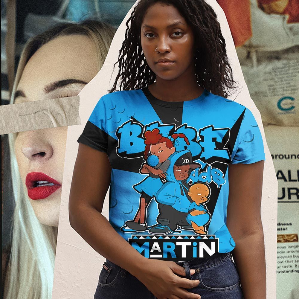 Homie Martin Babes Kids Sneaker Shirt Match Black University Blue 13S, Jordan 13 Black University Blue 2022 Hoodie Sweatshirt Tee All Over Print MKO Shirt Homie Martin Babes Kids Sneaker Shirt Match Black University Blue 13S, Jordan 13 Black University Blue 2022 Hoodie Sweatshirt Tee All Over Print MKO Shirt