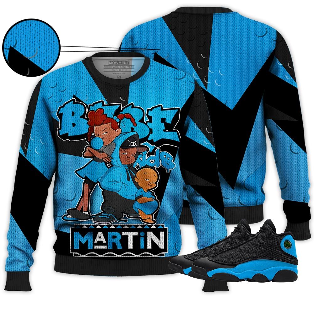 Homie Martin Babes Kids Sneaker Shirt Match Black University Blue 13S, Jordan 13 Black University Blue 2022 Hoodie Sweatshirt Tee All Over Print MKO Shirt Homie Martin Babes Kids Sneaker Shirt Match Black University Blue 13S, Jordan 13 Black University Blue 2022 Hoodie Sweatshirt Tee All Over Print MKO Shirt