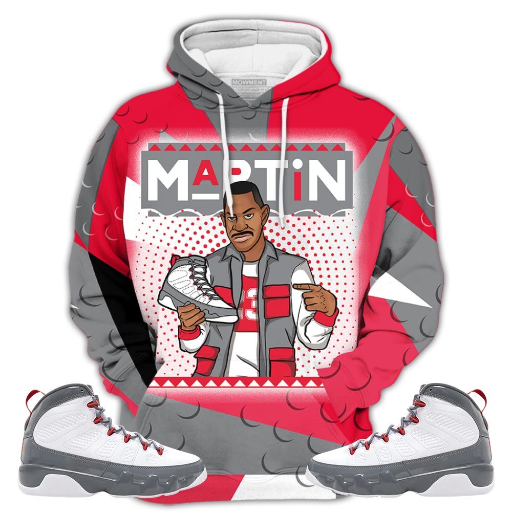 Homie Martin Sneaker Sneaker Shirt Match Fire Red 9S, Jordan 9 Retro Fire Red Hoodie Sweatshirt Tee All Over Print MKO Shirt Homie Martin Sneaker Sneaker Shirt Match Fire Red 9S, Jordan 9 Retro Fire Red Hoodie Sweatshirt Tee All Over Print MKO Shirt