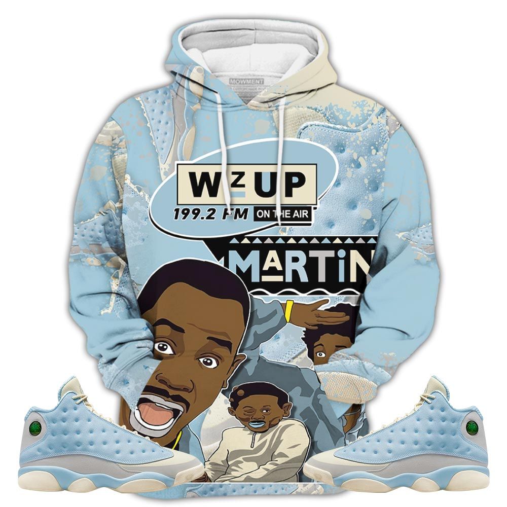 Homie Martin Tv 90S Melanin Got Em Sneaker Shirt Match Solefly 13S, Jordan 13 Retro Solefly Hoodie Sweatshirt Tee All Over Print MKO Shirt
