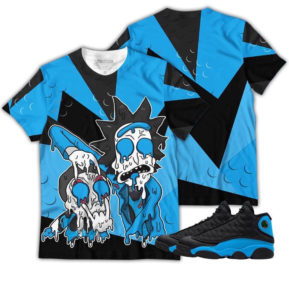 Homie Rick And Drip Sneaker Shirt Match Black University Blue 13S, Jordan 13 Black University Blue 2022 Hoodie Sweatshirt Tee All Over Print MKO Shirt Homie Rick And Drip Sneaker Shirt Match Black University Blue 13S, Jordan 13 Black University Blue 2022 Hoodie Sweatshirt Tee All Over Print MKO Shirt