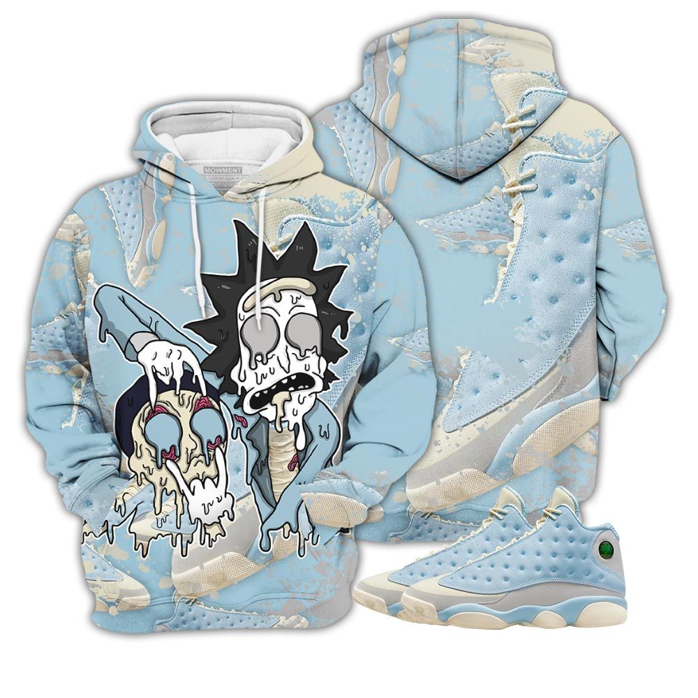 Homie Rick And Drip Sneaker Shirt Match Solefly 13S, Jordan 13 Retro Solefly Hoodie Sweatshirt Tee All Over Print MKO Shirt