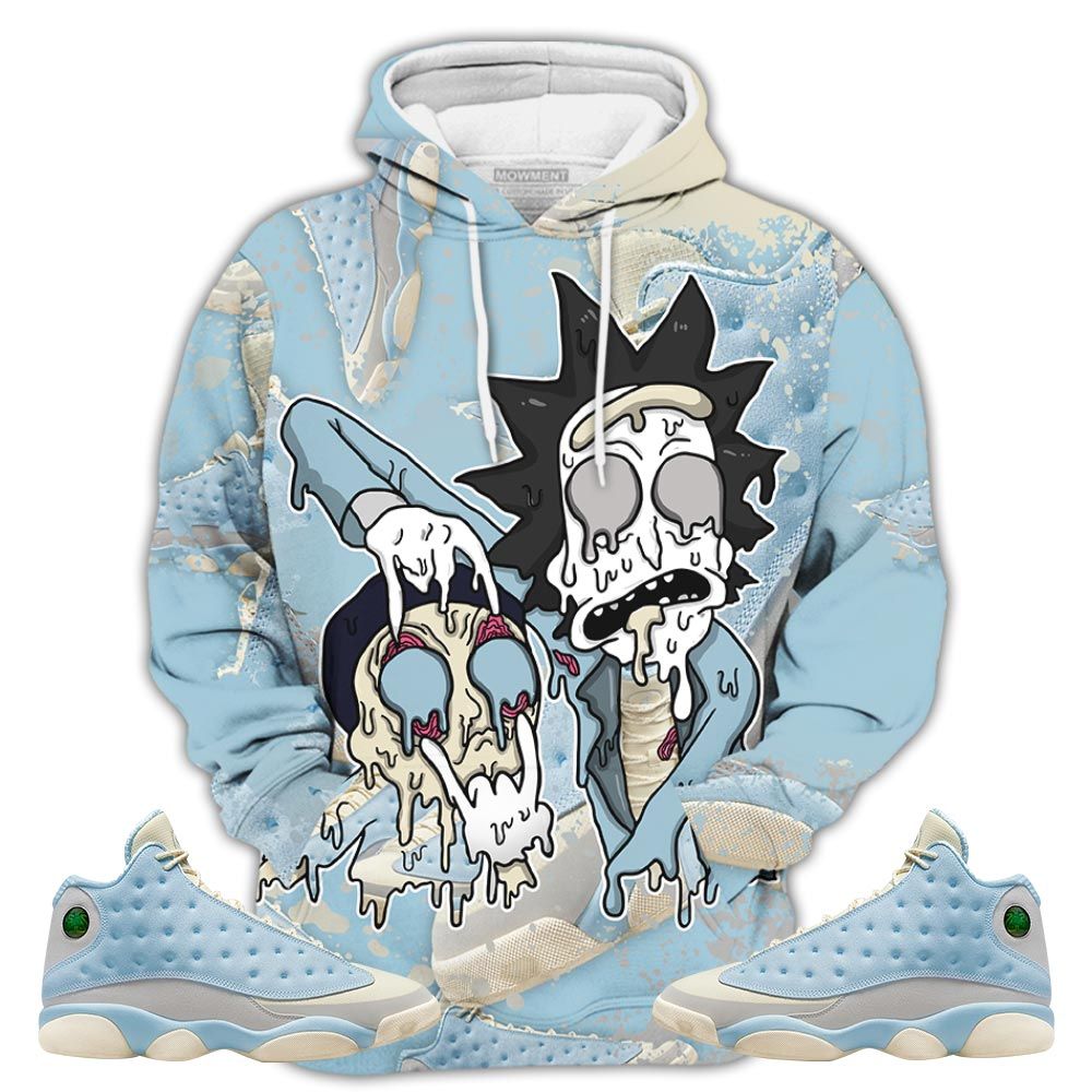 Homie Rick And Drip Sneaker Shirt Match Solefly 13S, Jordan 13 Retro Solefly Hoodie Sweatshirt Tee All Over Print MKO Shirt