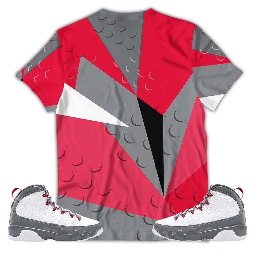 Homie Rugrats Everybody Eats B Sneaker Shirt Match Grey Fire Red 9S, Jordan 9 Retro Fire Red Hoodie Sweatshirt Tee All Over Print MKO Shirt