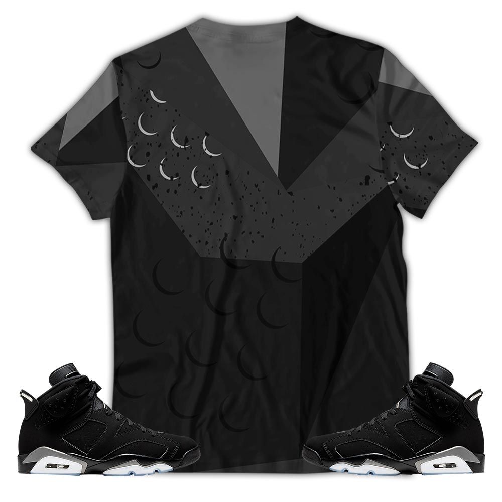 Homie Rugrats Homie Sneaker Shirt Match Retro Metallic Silver 6S, Jordan 6 Black Chrome Hoodie Sweatshirt Tee All Over Print MKO Shirt