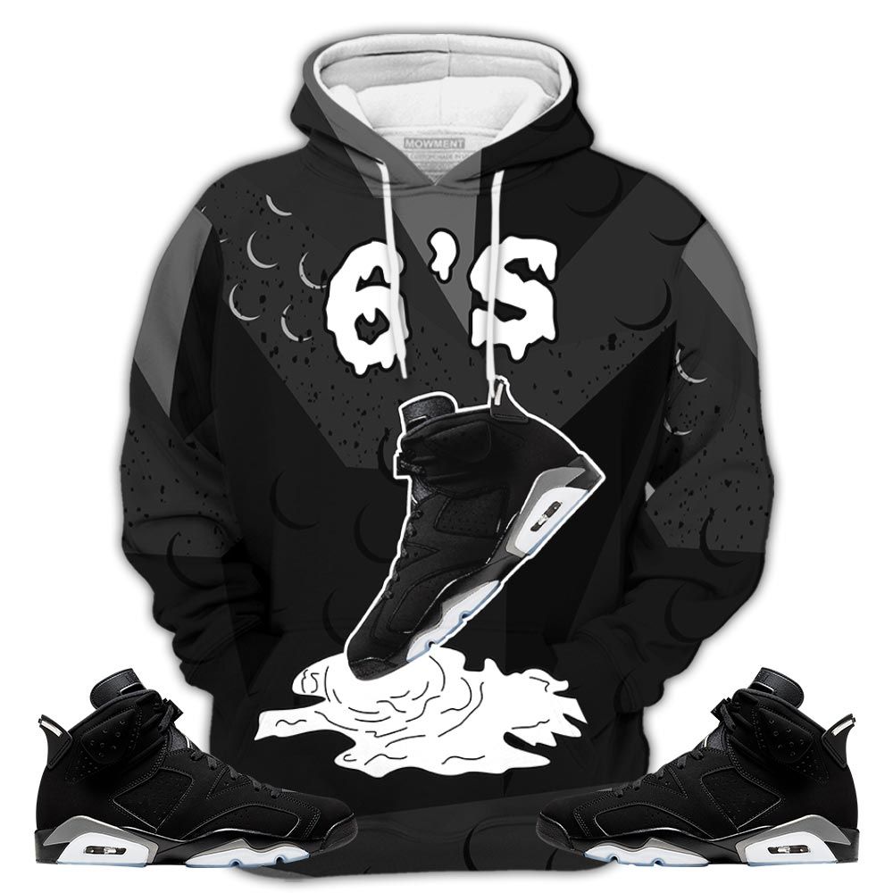 Homie Shoes Dripping Sneaker Shirt Match Retro Metallic Silver 6S, Jordan 6 Black Chrome Hoodie Sweatshirt Tee All Over Print MKO Shirt Homie Shoes Dripping Sneaker Shirt Match Retro Metallic Silver 6S, Jordan 6 Black Chrome Hoodie Sweatshirt Tee All Over Print MKO Shirt