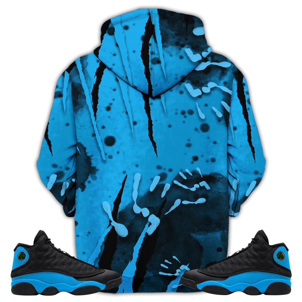 Homies Rugrats Sneaker Shirt Match Black University Blue 13S, Jordan 13 Black University Blue 2022 Hoodie Sweatshirt Tee All Over Print MKO Shirt