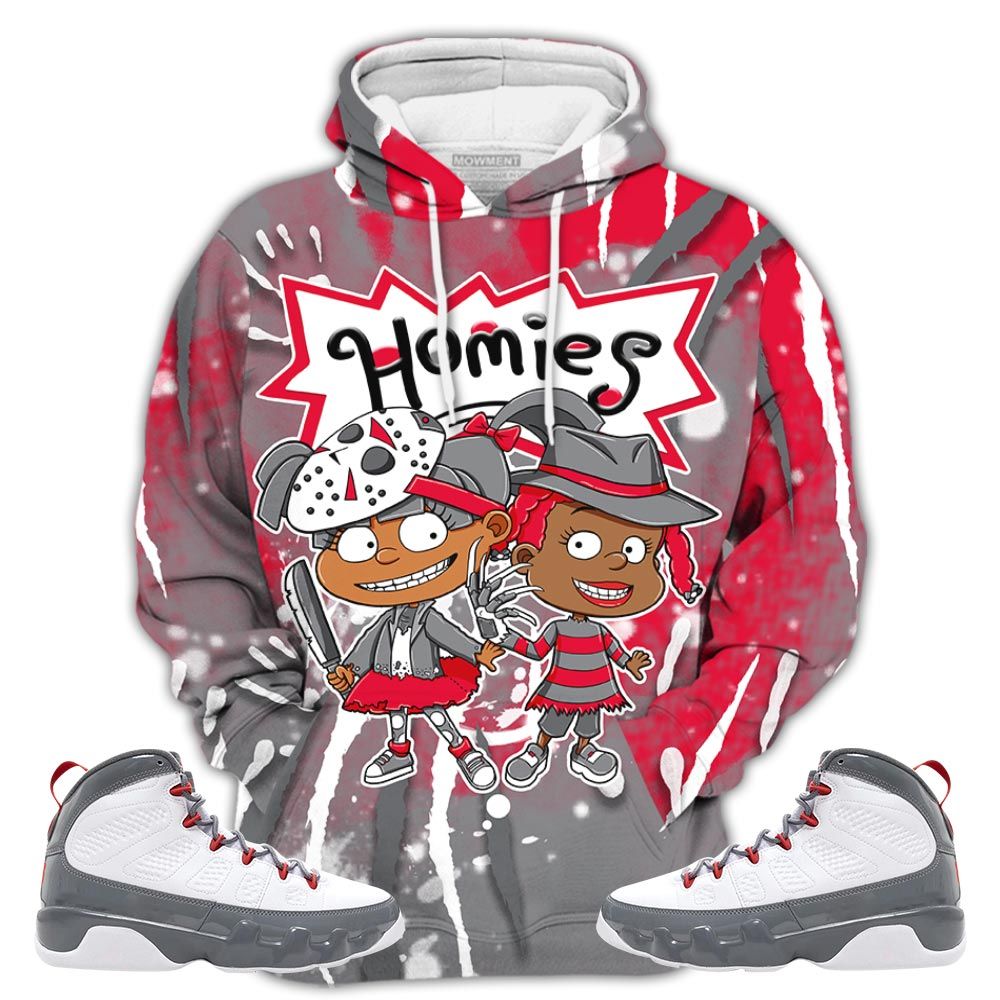 Homies Rugrats Sneaker Shirt Match Fire Red 9S, Jordan 9 Retro Fire Red Hoodie Sweatshirt Tee All Over Print MKO Shirt Homies Rugrats Sneaker Shirt Match Fire Red 9S, Jordan 9 Retro Fire Red Hoodie Sweatshirt Tee All Over Print MKO Shirt